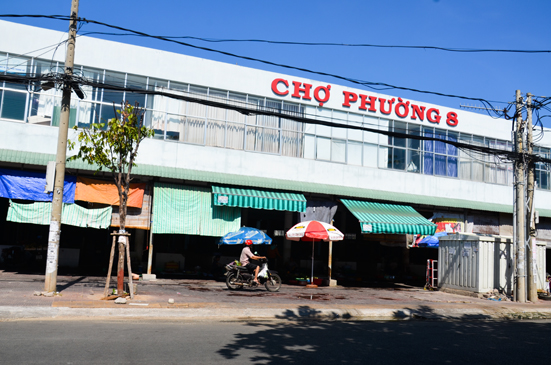 Chợ phường 8 (TP.Vũng Tàu), một trong số các chợ được đầu tư theo hình thức xã hội hóa.