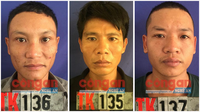 Các đối tượng tại cơ quan điều tra