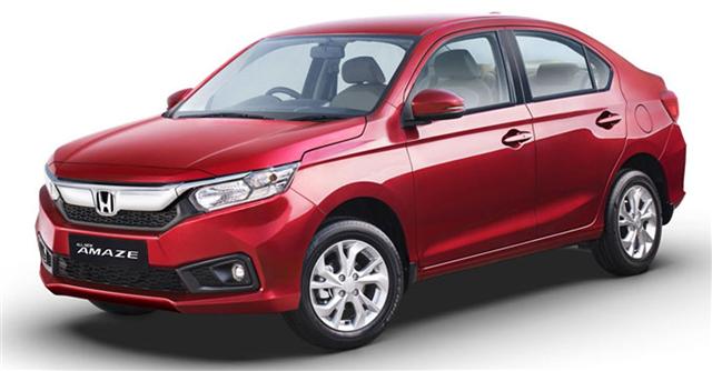 Mẫu sedan Honda Amaze được thiết kế hoàn toàn mới.