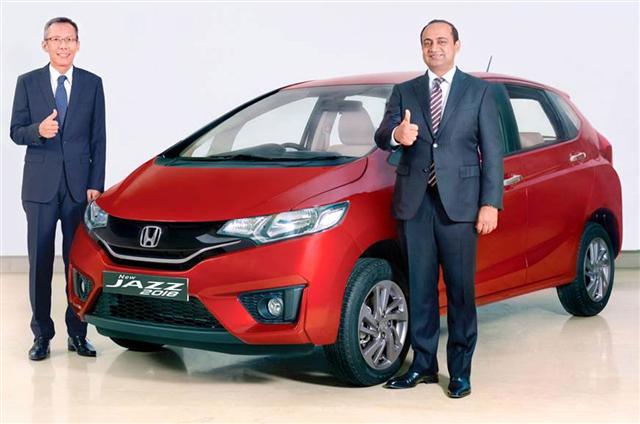 Honda Jazz 2018 bản nâng cấp vừa được trình làng ở Ấn Độ.