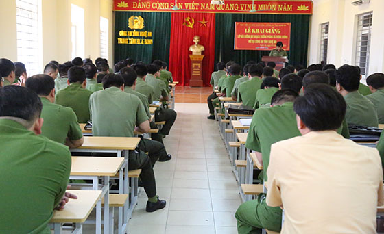 Toàn cảnh buổi lễ khai giảng