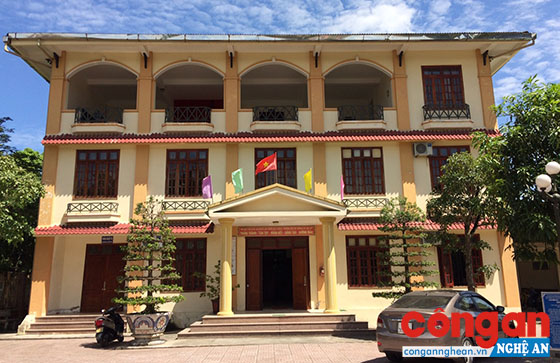 Trụ sở Ban quản lý Quảng trường Hồ Chí Minh, nơi để xảy ra hàng loạt sai phạm