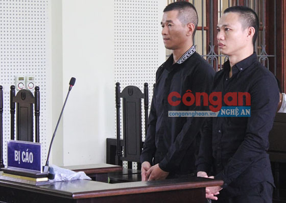 2 bị cáo Vũ Hoài My và Lê Thanh Hải tại tòa