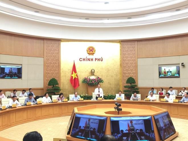 Phó Thủ tướng Thường trực Trương Hòa Bình chủ trì hội nghị.