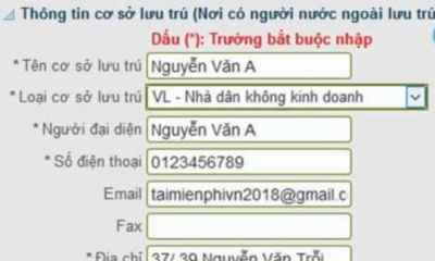 THỦ TỤC LƯU TRÚ VÀ TIẾP NHẬN LƯU TRÚ (cấp xã)