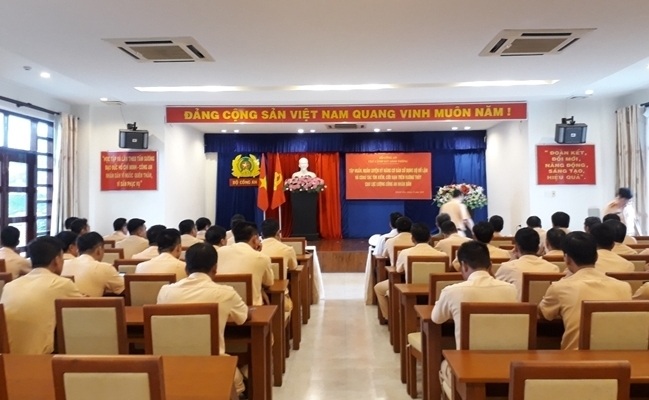 Toàn cảnh lớp tập huấn.