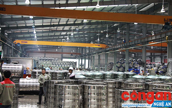 Tốc độ tăng trưởng giá trị sản xuất công nghiệp là một điểm sáng trong bức tranh KT-XH của tỉnh 9 tháng qua