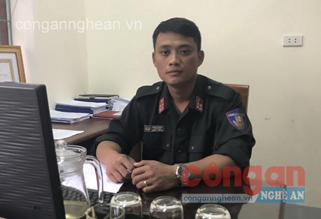 Đại úy Phạm Văn Hội, Đại đội trưởng Đại đội Cảnh sát cơ động, phòng Cảnh sát cơ động Công an tỉnh Nghệ An