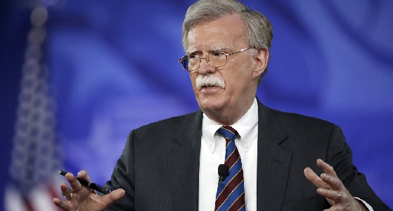 Cố vấn An ninh Quốc gia Mỹ John Bolton. (Ảnh: AP)