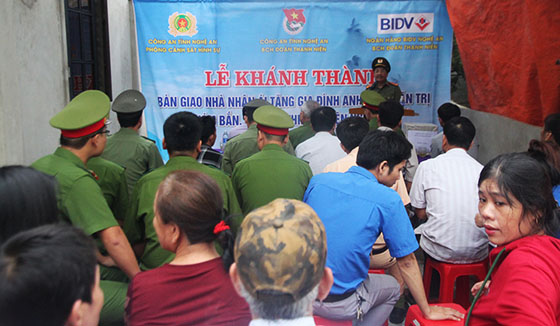Toàn cảnh lễ khánh thành nhà nhân ái
