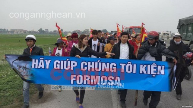 Các đối tượng tuần hành trái pháp luật