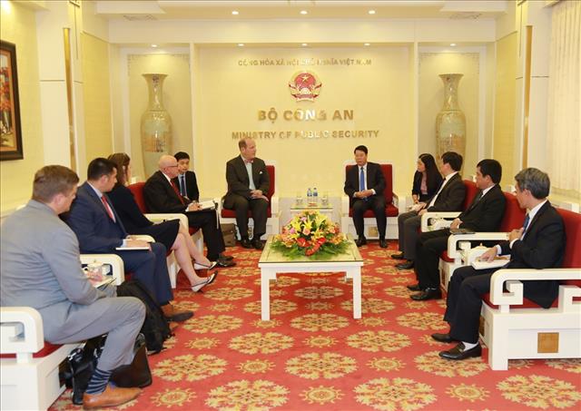 Toàn cảnh buổi tiếp.