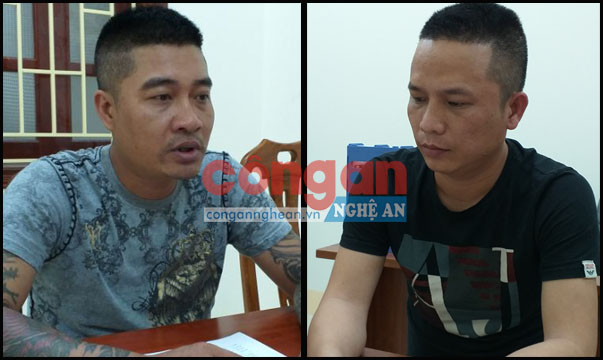 2 đối tượng Trần Văn Hoàng và Trương Văn Cảnh 