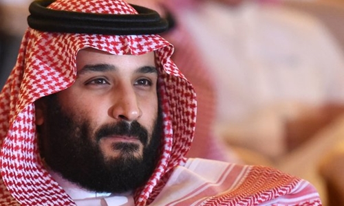 Thái tử Arab Saudi Mohammed bin Salman. 