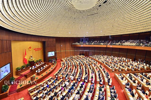 Phiên họp toàn thể hội trường của Quốc hội tại kỳ họp thứ 6, Quốc hội khóa XIV