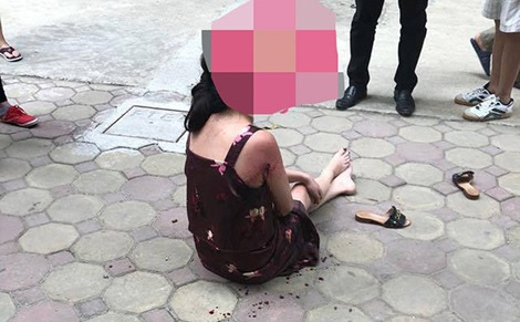Chị P.L.T. bị chồng cũ bắn vì không đồng ý quay lại.