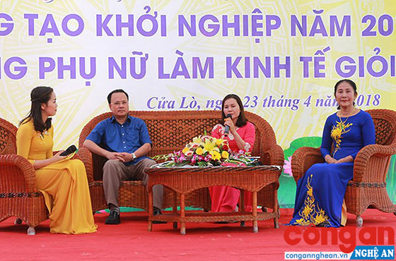 Ngày càng có nhiều ý tưởng, mô hình kinh doanh, khởi nghiệp của phụ nữ được tôn vinh và nhân rộng