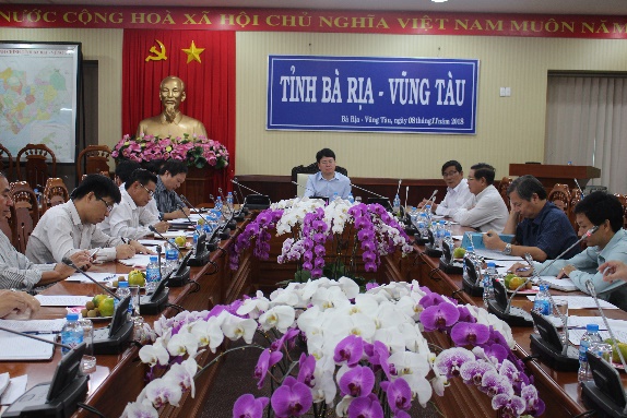 Đồng chí Nguyễn Thanh Tịnh, Phó Chủ tịch UBND tỉnh chủ trì cuộc họp Ban Chỉ đạo liên ngành ATTP tỉnh.