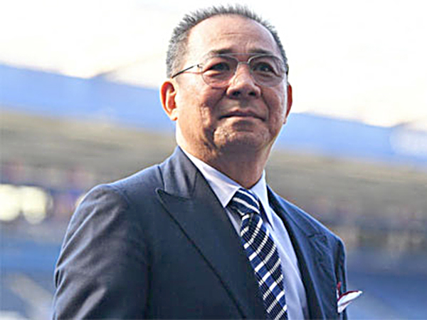 Vichai là người biến Leicester City từ một đội bóng hạng nhất thành nhà vô địch Ngoại hạng Anh.