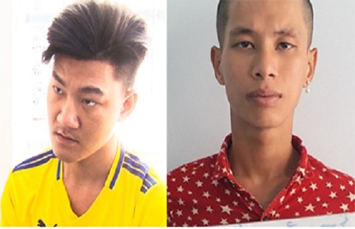 Thức và Tư lúc bị bắt.