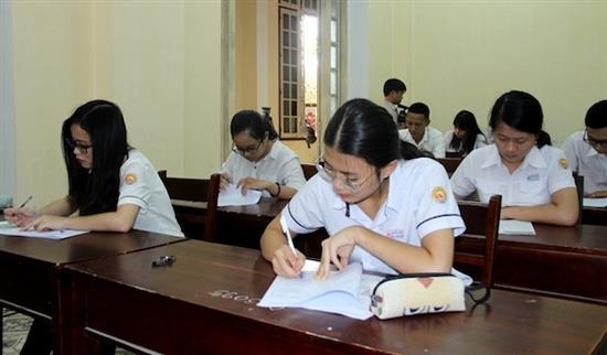Thí sinh tham dự Kỳ thi THPT quốc gia năm 2018