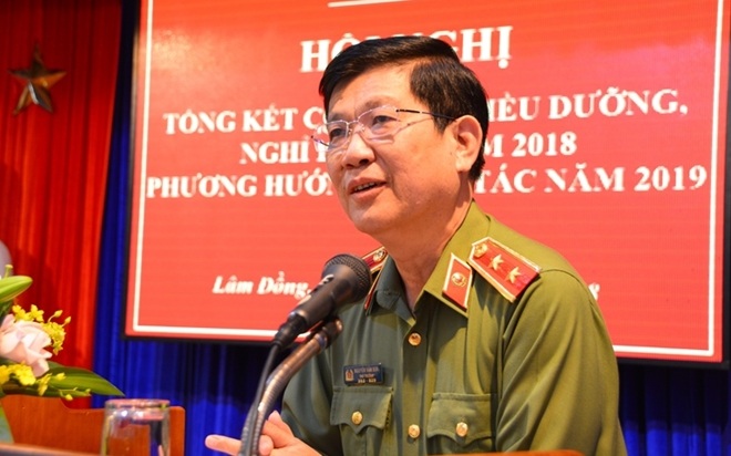 Thứ trưởng Nguyễn Văn Sơn phát biểu tại Hội nghị.