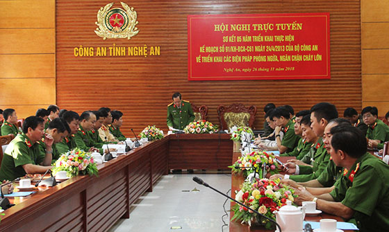 Hội nghị đã tập trung thảo luận các giải pháp ngăn ngừa, giảm thiểu các vụ cháy lớn trong thời gian tới