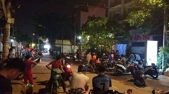 Hiện trường vụ cướp