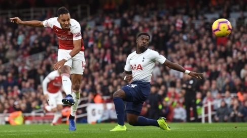 Arsenal tạo ra màn rượt đuổi tỷ số kịch tính với Tottenham. (Ảnh: Getty)