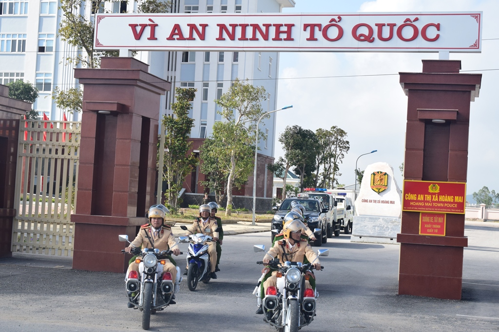 Sau lễ phát động đơn vị đã ra quân quyết tâm thực hiện có hiệu quả đợt thi đua