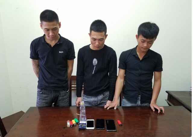 3 đối tượng bị bắt