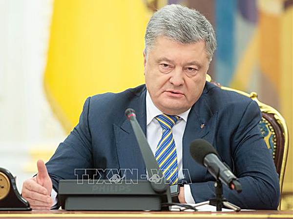 Tổng thống Ukraine Petro Poroshenko.