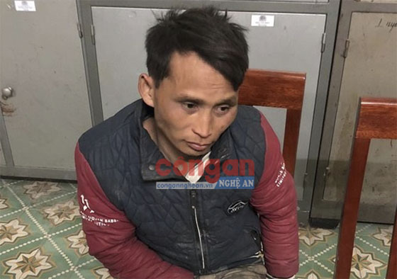 Đối tượng Xeo Phò Sơn tại Cơ quan Công an