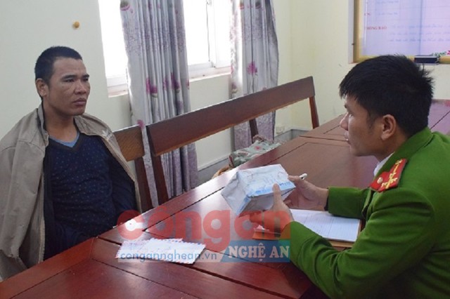 Đối tượng Nguyễn Trường Tuấn khai nhận toàn bộ hành vi của mình tại CQĐT