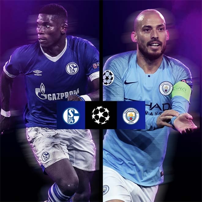 Man City (phải) là ứng viên số 1 cho chức vô địch Champions League mùa này