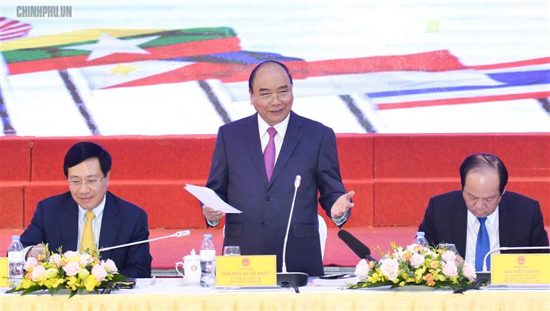 Thủ tướng Nguyễn Xuân Phúc phát biểu tại buổi lễ - Ảnh: VGP/Quang Hiếu