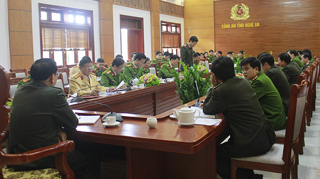 Toàn cảnh buổi làm việc