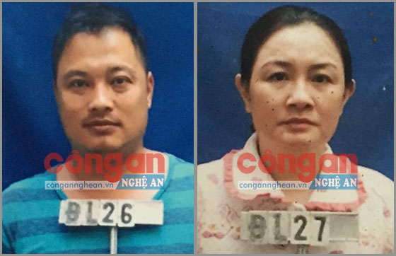 2 đối tượng Lê Văn Vinh và Lê Thị Hiền