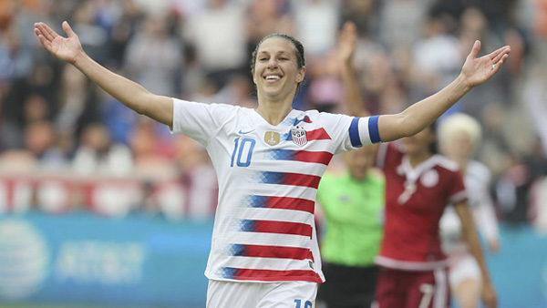 Đội tuyển nữ Mỹ sẽ bảo vệ thành công ngôi vô địch World Cup?
