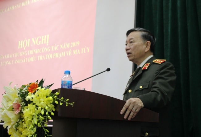Bộ trưởng Tô Lâm phát biểu tại Hội nghị.