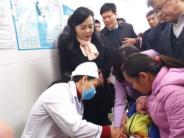 Bộ Y tế yêu cầu Sở y tế các địa phương đảm bảo an toàn tiêm chửng vaccine. Ảnh: VGP/Thúy Hà