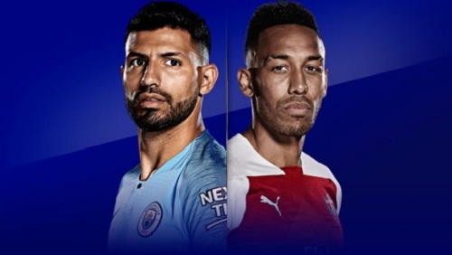 Trận đại chiến giữa Man City và Arsenal là tâm điểm chú ý ở vòng 25 Premier League. (Ảnh: Sky Sports)