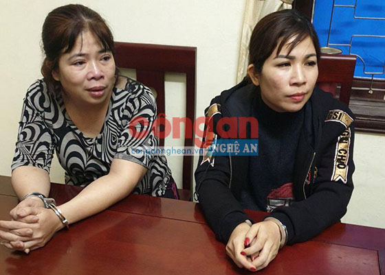 2 chị em Ngô Thị Xoan và Ngô Thị Hạnh