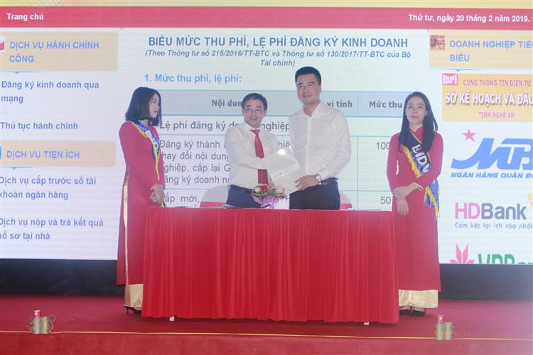 Ký kết thỏa thuận giữa Sở Kế hoạch – Đầu tư và các ngân hàng