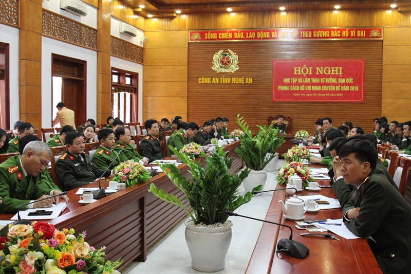 Tại điểm cầu Nghệ An