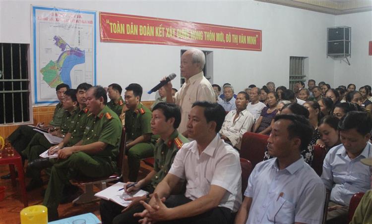 Thông qua Diễn đàn “Công an lắng nghe ý kiến nhân dân” góp phần  xây dựng lực lượng Công an Nghệ An ngày càng trong sạch, vững mạnh
