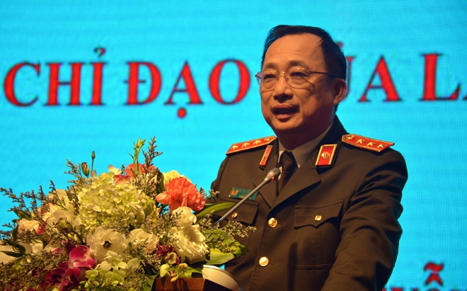 Thứ trưởng Nguyễn Văn Thành phát biểu tại Hội nghị.