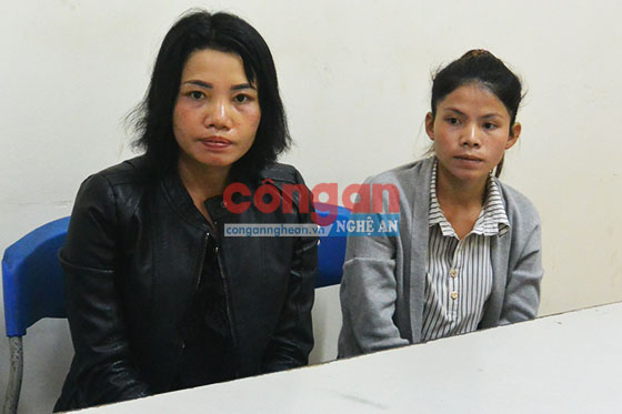 2 chị em Niệm, Liêm tại Cơ quan Công an
