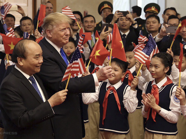 Thủ tướng Nguyễn Xuân Phúc hội đàm Tổng thống Hoa Kỳ Donald Trump.