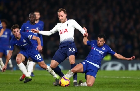 Chelsea có chiến thắng thuyết phục ở trận derby London với Tottenham. (Ảnh: Getty). 